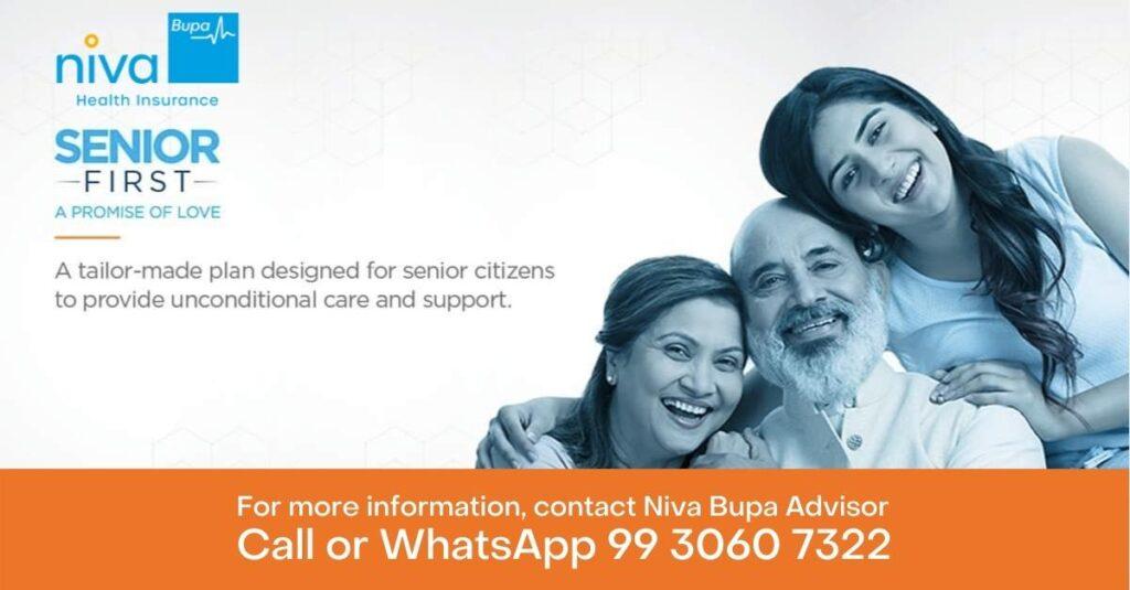 Niva Bupa Senior First Health Insurance