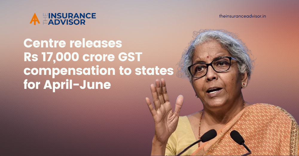 Centre releases Rs 17,000 crore GST compensation to states for April-June
