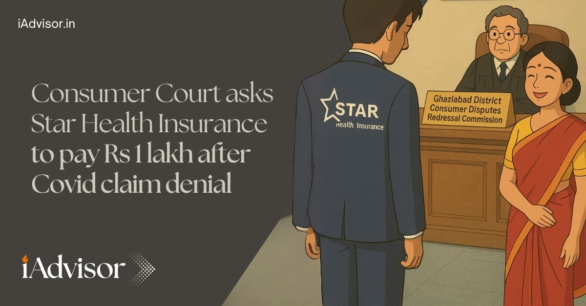 Consumer Court asks Star Health Insurance to pay Rs 1 lakh after Covid claim denial